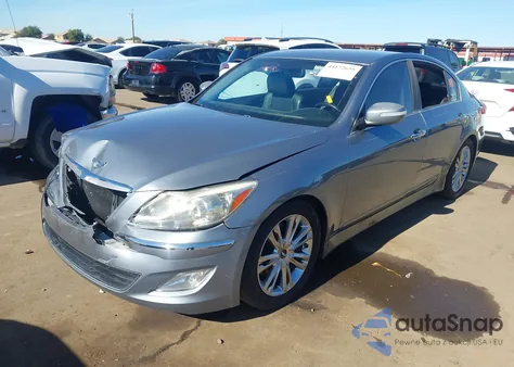 2014 Hyundai Genesis 3.8 из США, поврежденный, VIN KMHGC4DD6EU262689